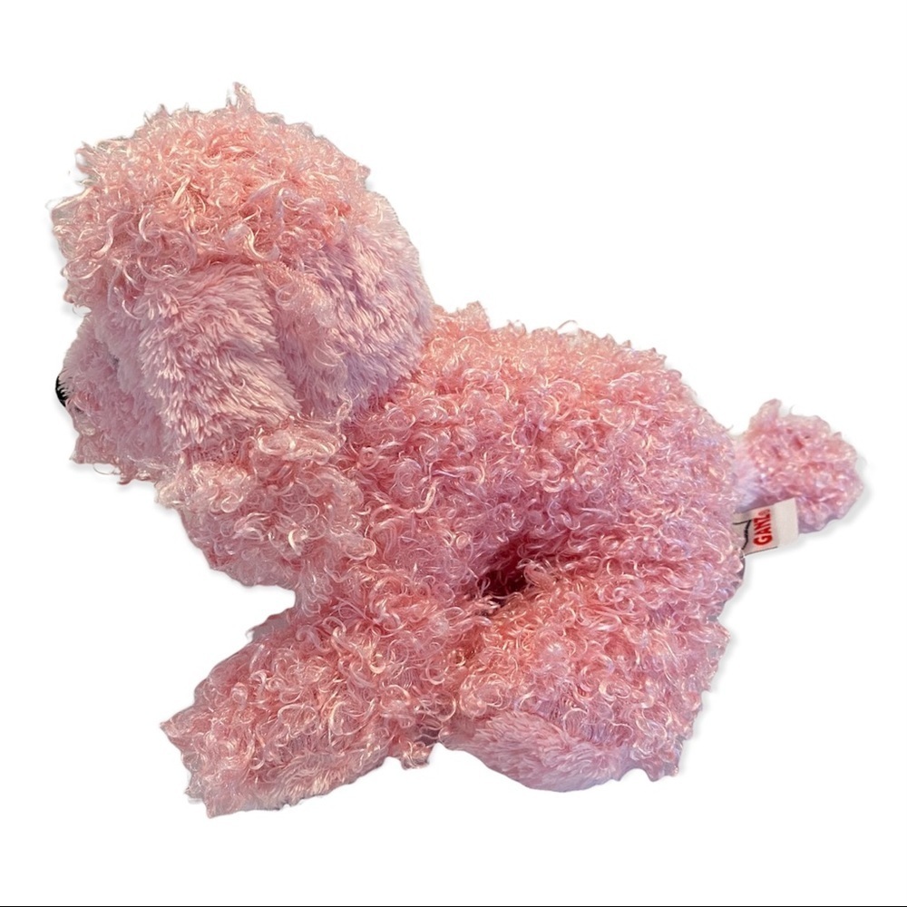 Ganz Webkinz Pink Poodle 9" Plush Stuffed Animal Toy Only No Code HM107 - Picture 4 of 10